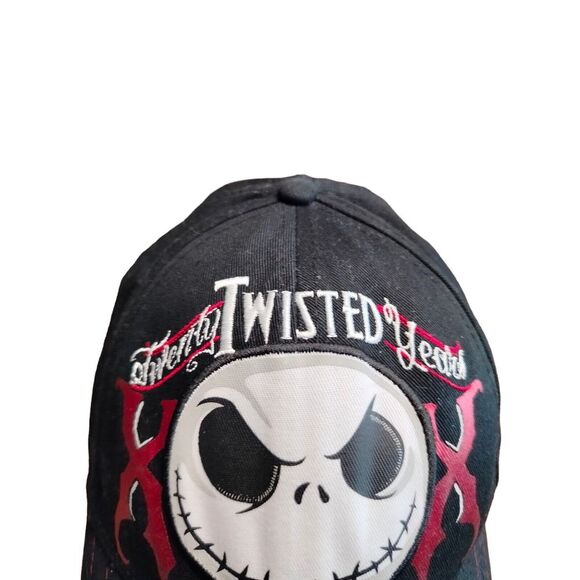 Disney Parks Hat Mens Black Jack Skellington Snapback Nightmare Before Christmas - Picture 6 of 8